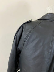NEW PHASE 2 Long Leather Trench Coat
