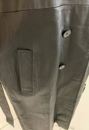 NEW PHASE 2 Long Leather Trench Coat