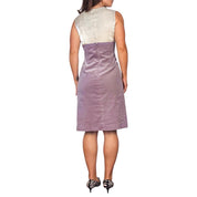 Japanese Vintage Velvet Midi Dress (M)