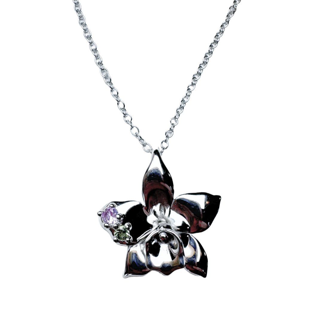 Orchid Necklace