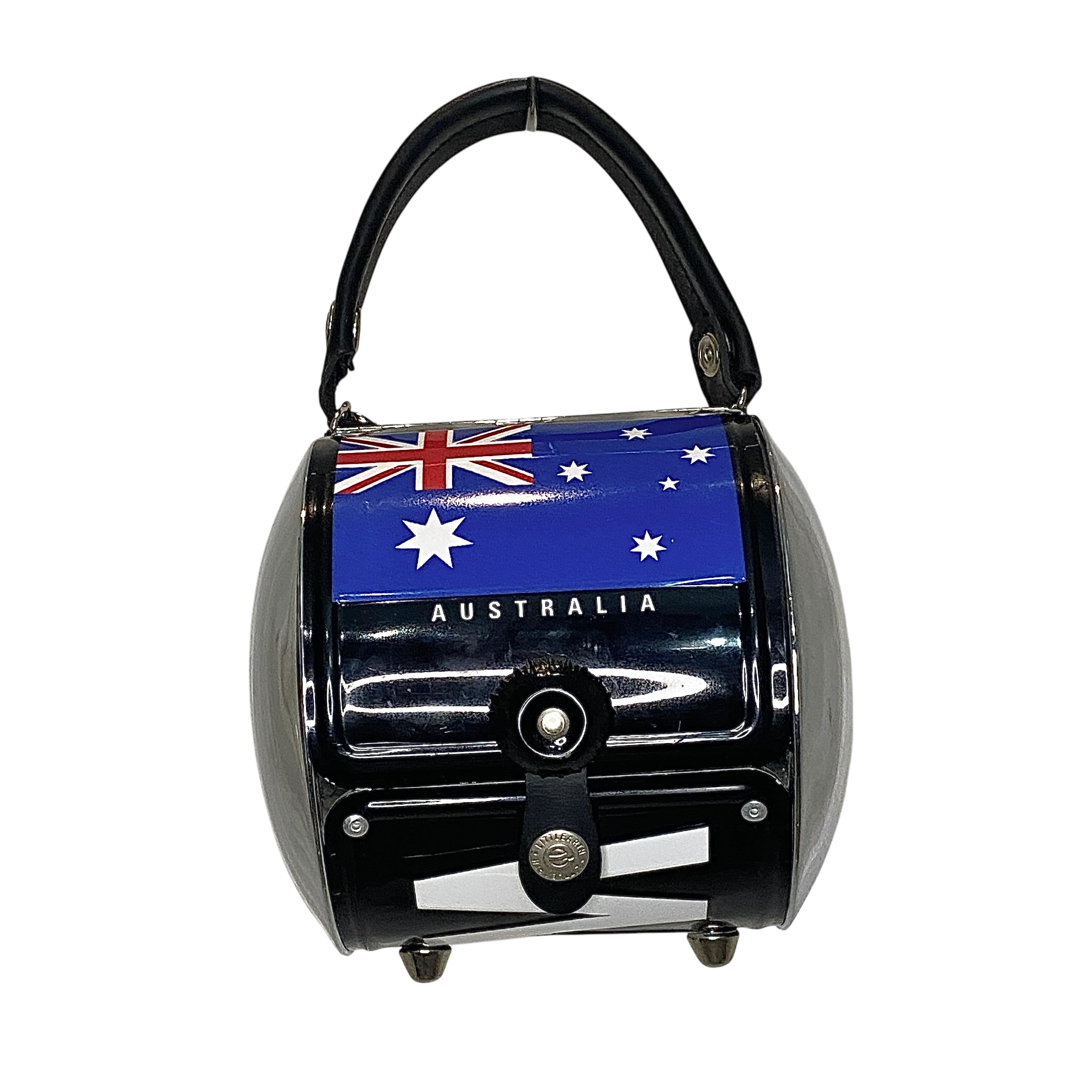 Vintage License Plate Upcycled Bag