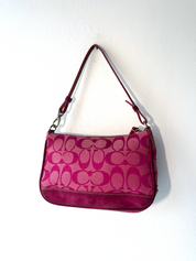 Vintage Rare Hot Pink Coach Demi Shoulder Bag