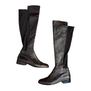 Michael Kors Brown Leather Knee-High Boots (10)