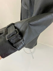 NEW PHASE 2 Long Leather Trench Coat