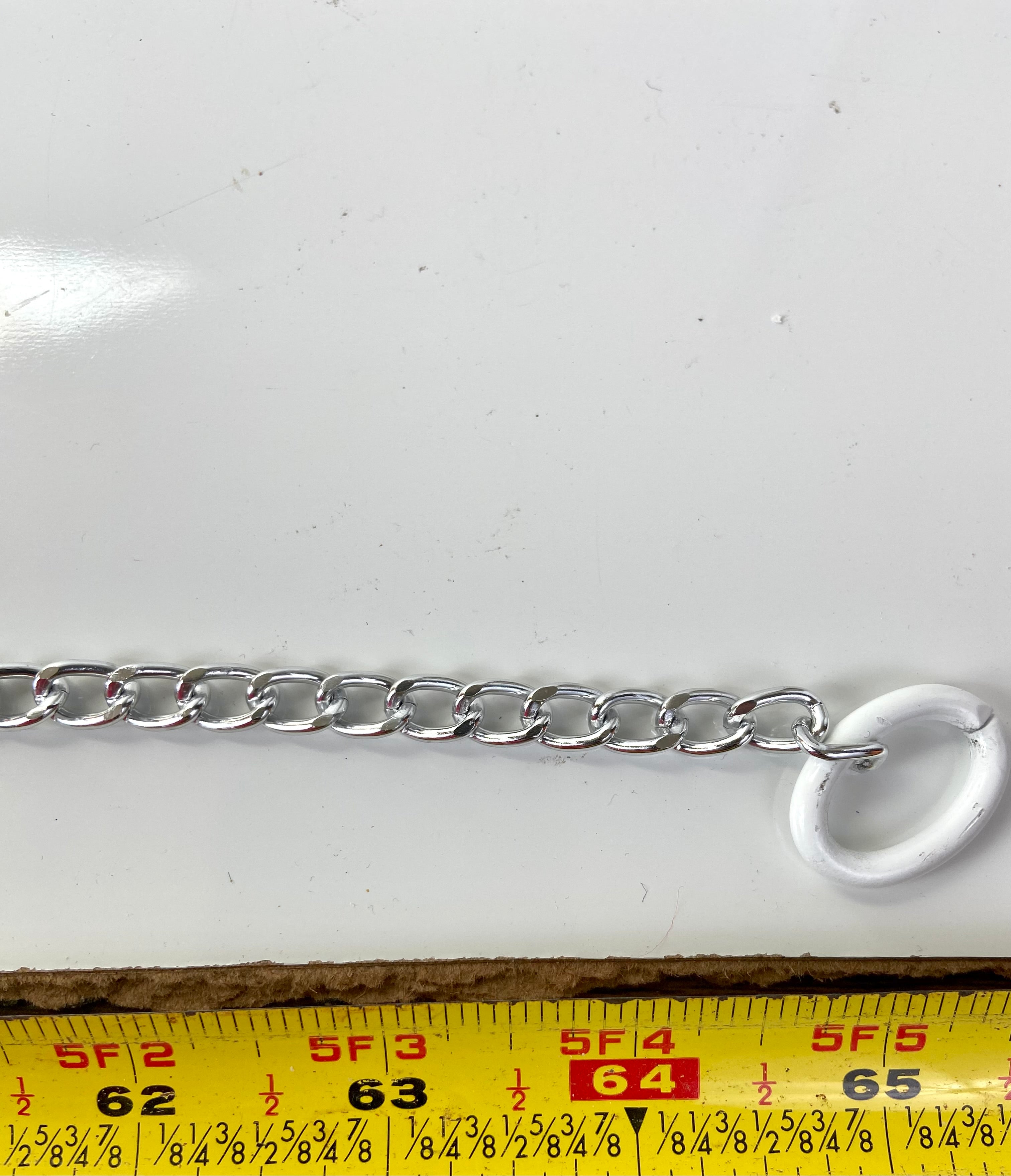 White and Silver Belt