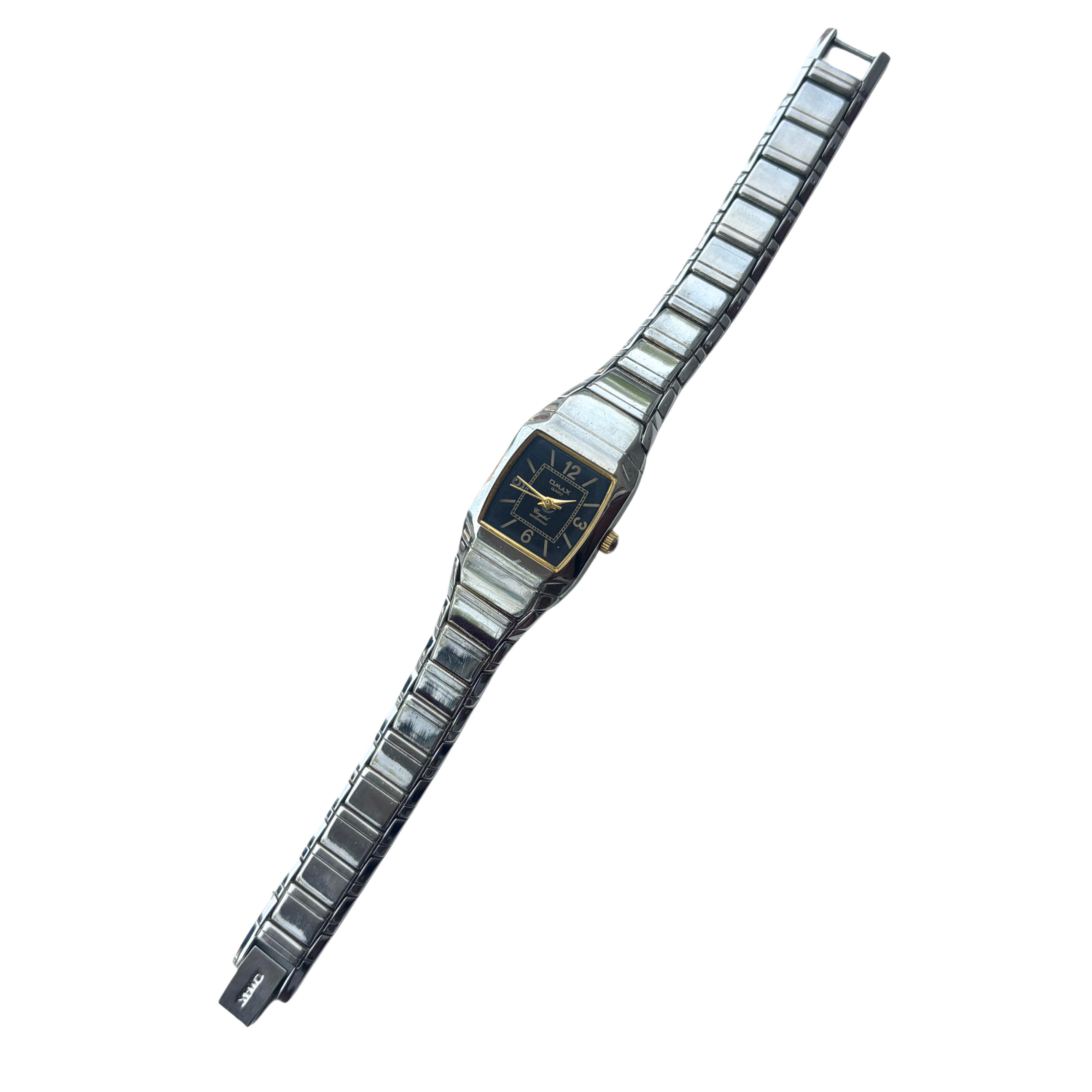 Silver Square Cocktail Watch