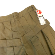 Vintage Khaki Lattice Criminal Damage Cargo Pants (XS)