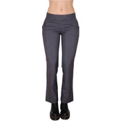 Y2K Gray Pinstripe Dress Pants (S)