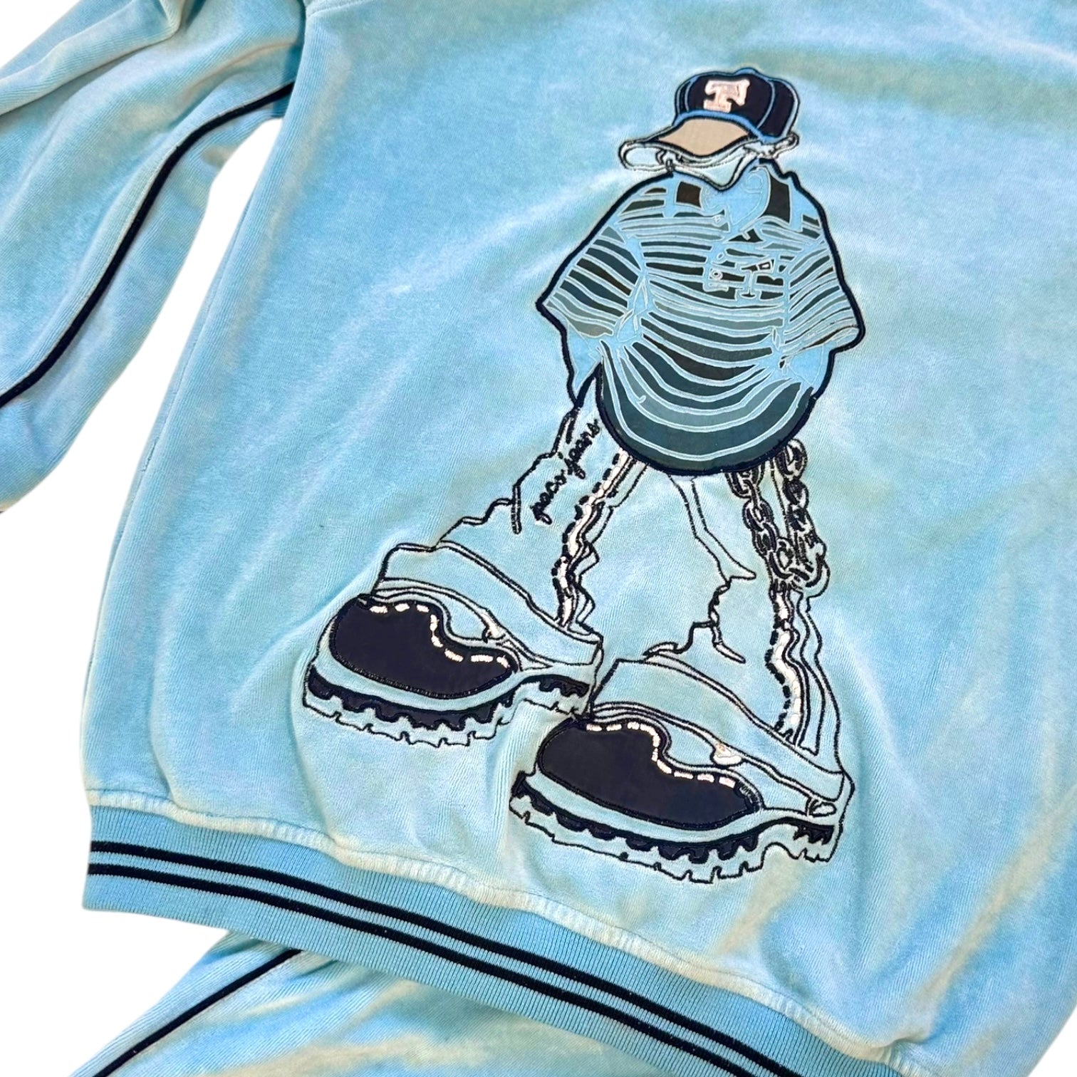 Paco Jeans Velour Tracksuit (S/M)