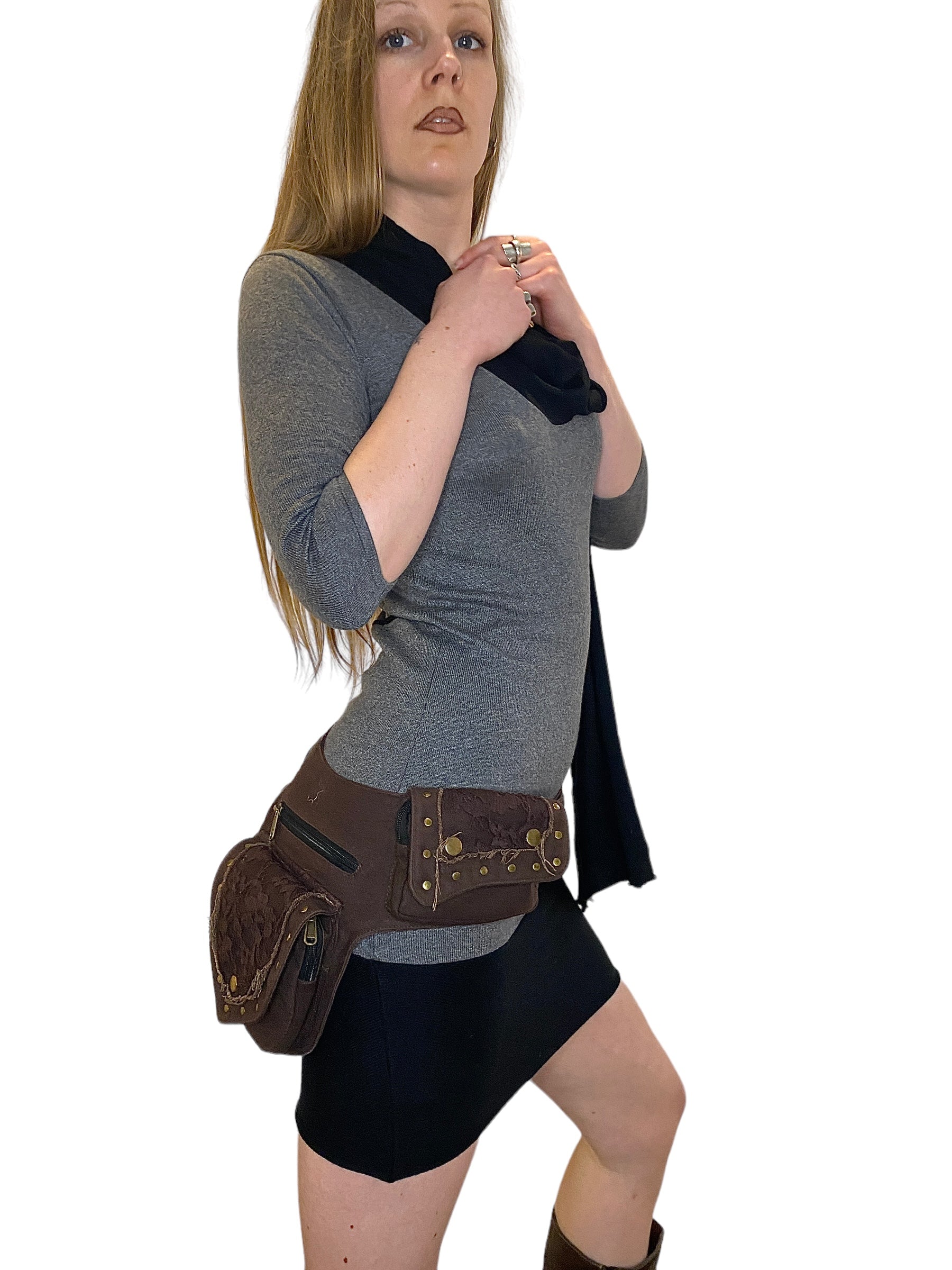 Miss Sixty Cowl Neck Knit Dress (S)