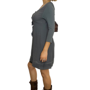 Vintage Cop Copine Ruffle Dress (M)