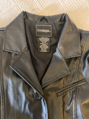 Black Leather Jacket (L)