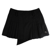 Cyberdog Asymmetric Mini Skirt (S)