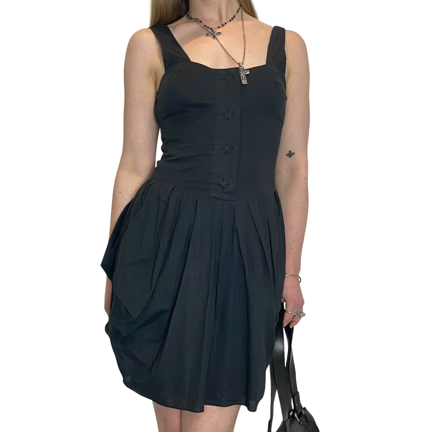 Vintage All Saints Black Dress (S/M)