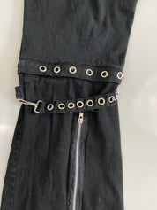 Black Banned Apparel chain pants