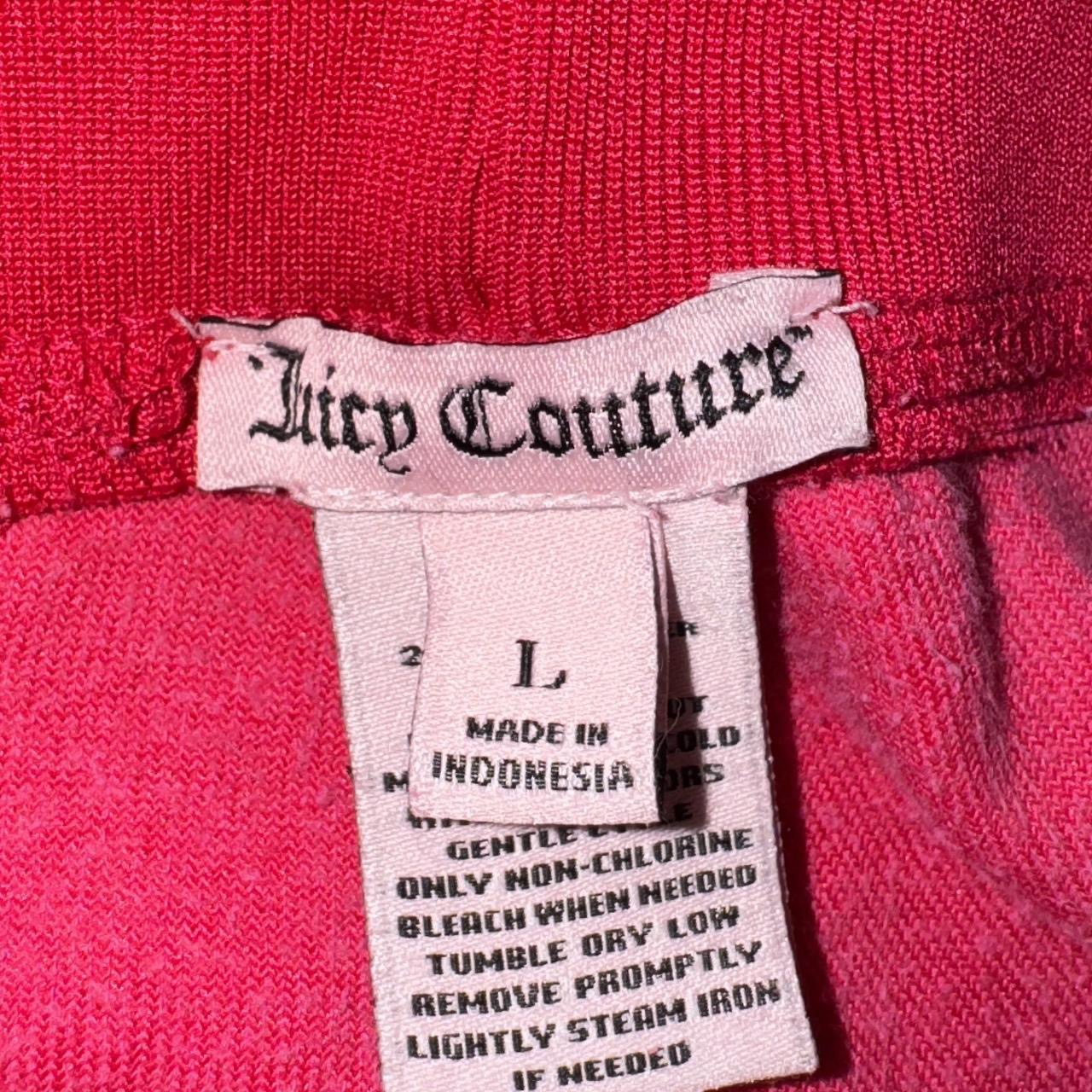Y2K Juicy Couture Velour Track Pants (L)
