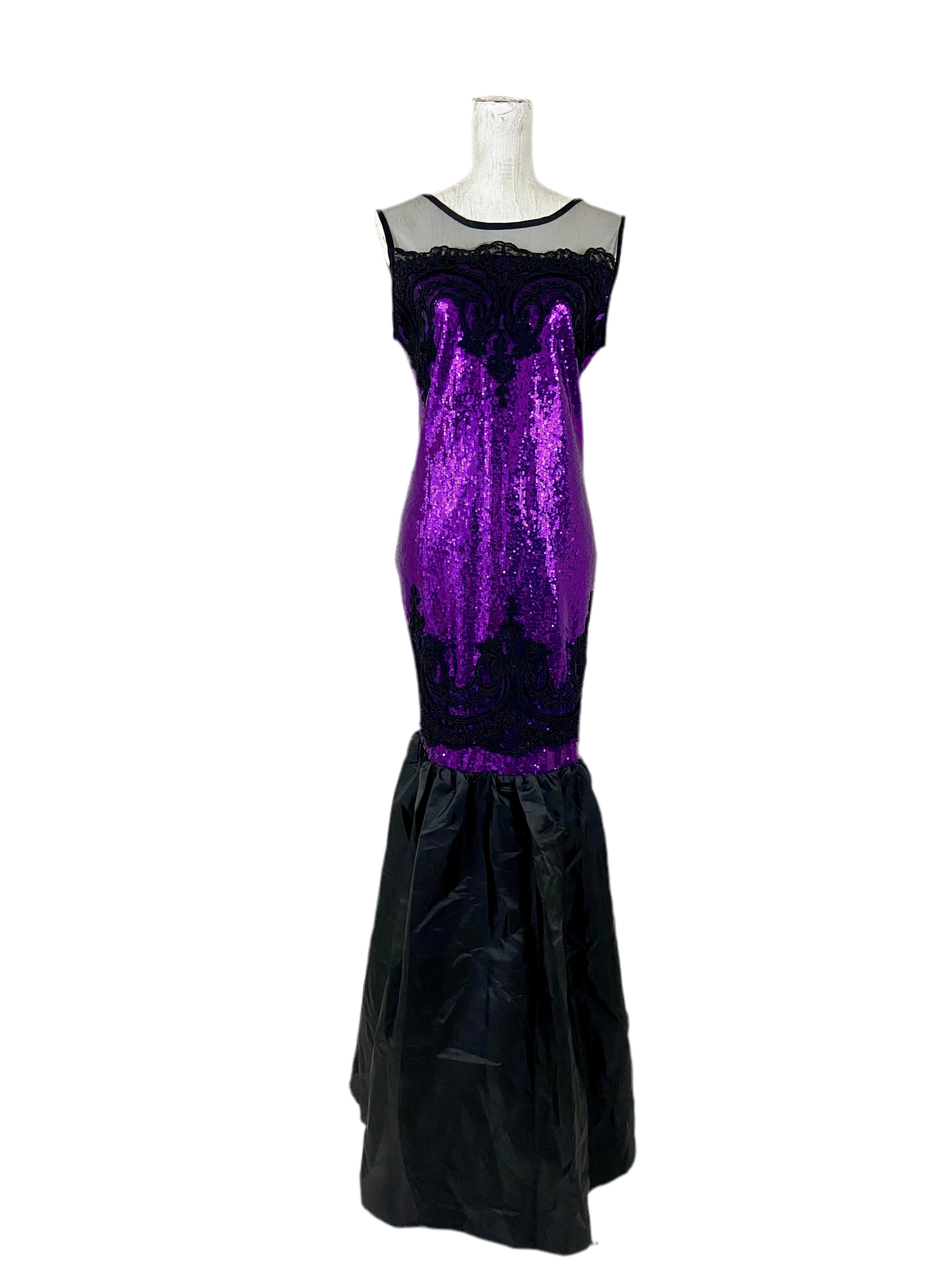 green emerald velvet dress Beaded A Line Sweetheart Neck Lilac/Black Long Prom Dresses,Purple/Bla –  morievent main image 1