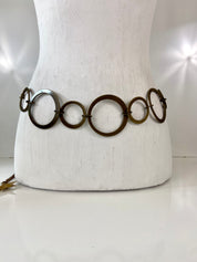 Bronze Big Circles Belt