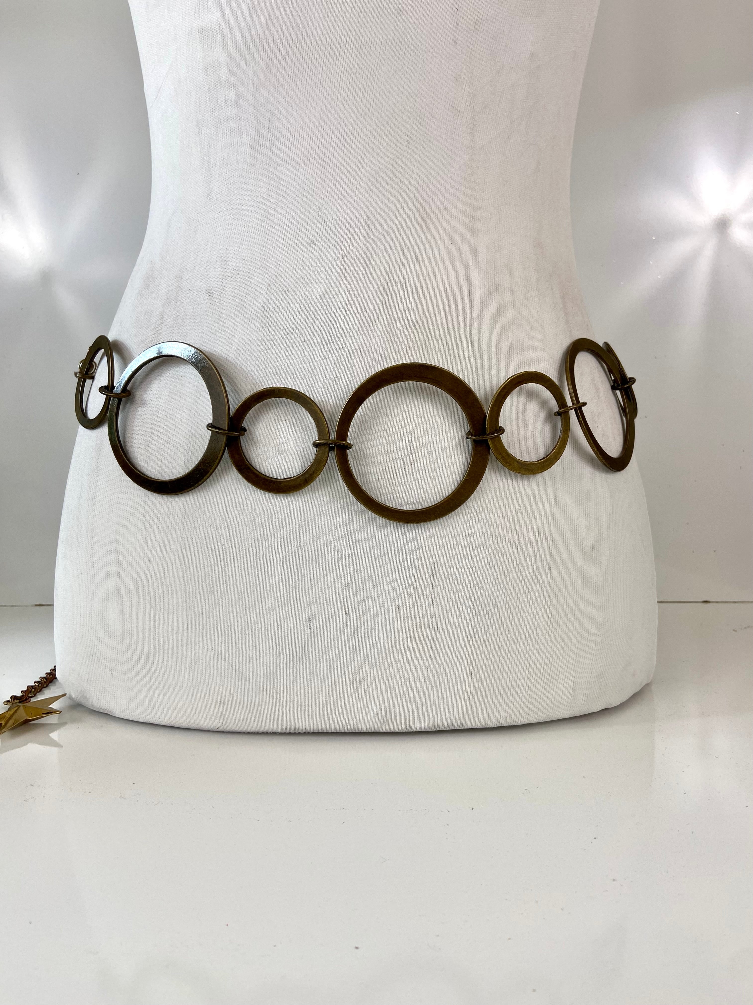 Bronze Big Circles Belt