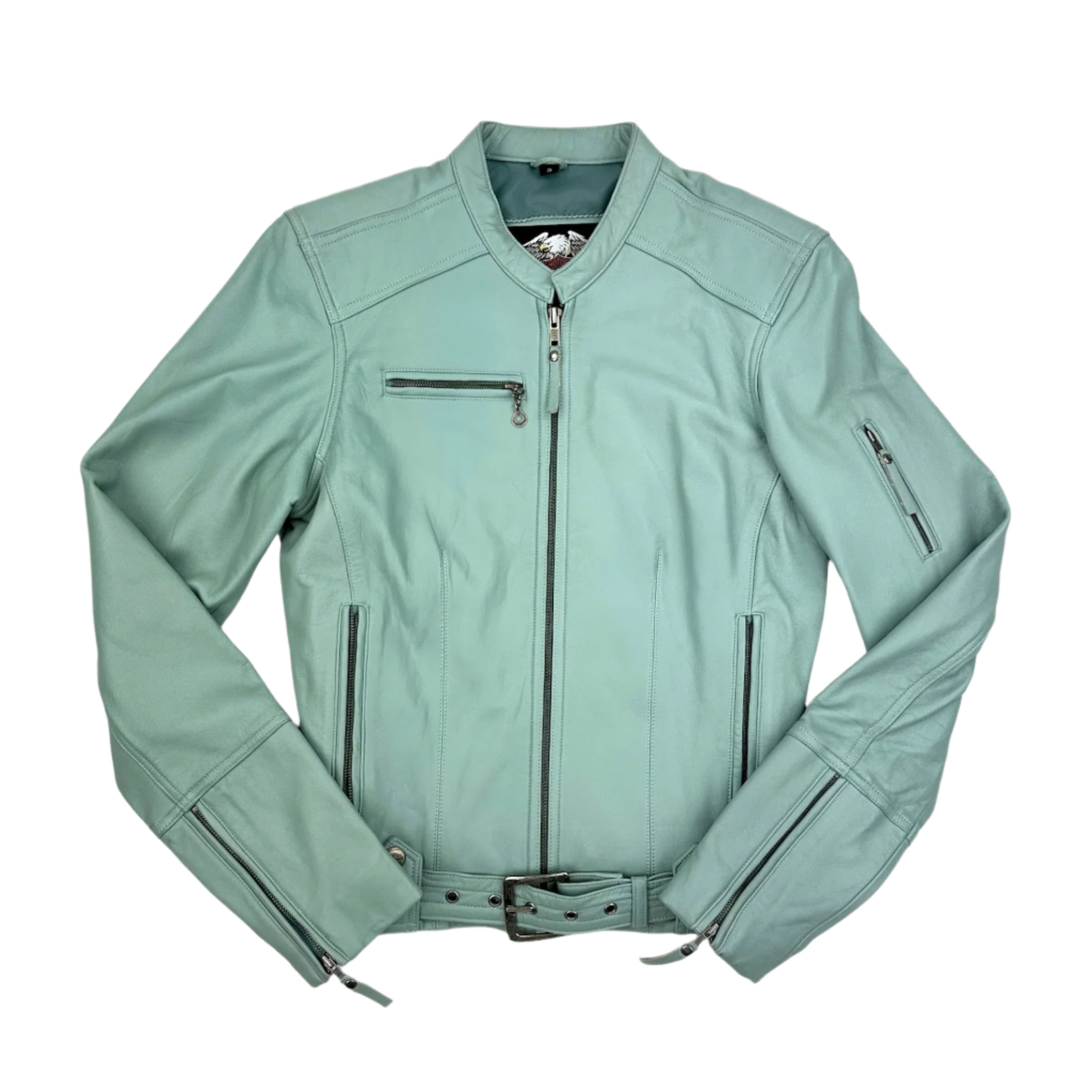 Harley Davidson Blue Moto Jacket (S) – Holy Thrift