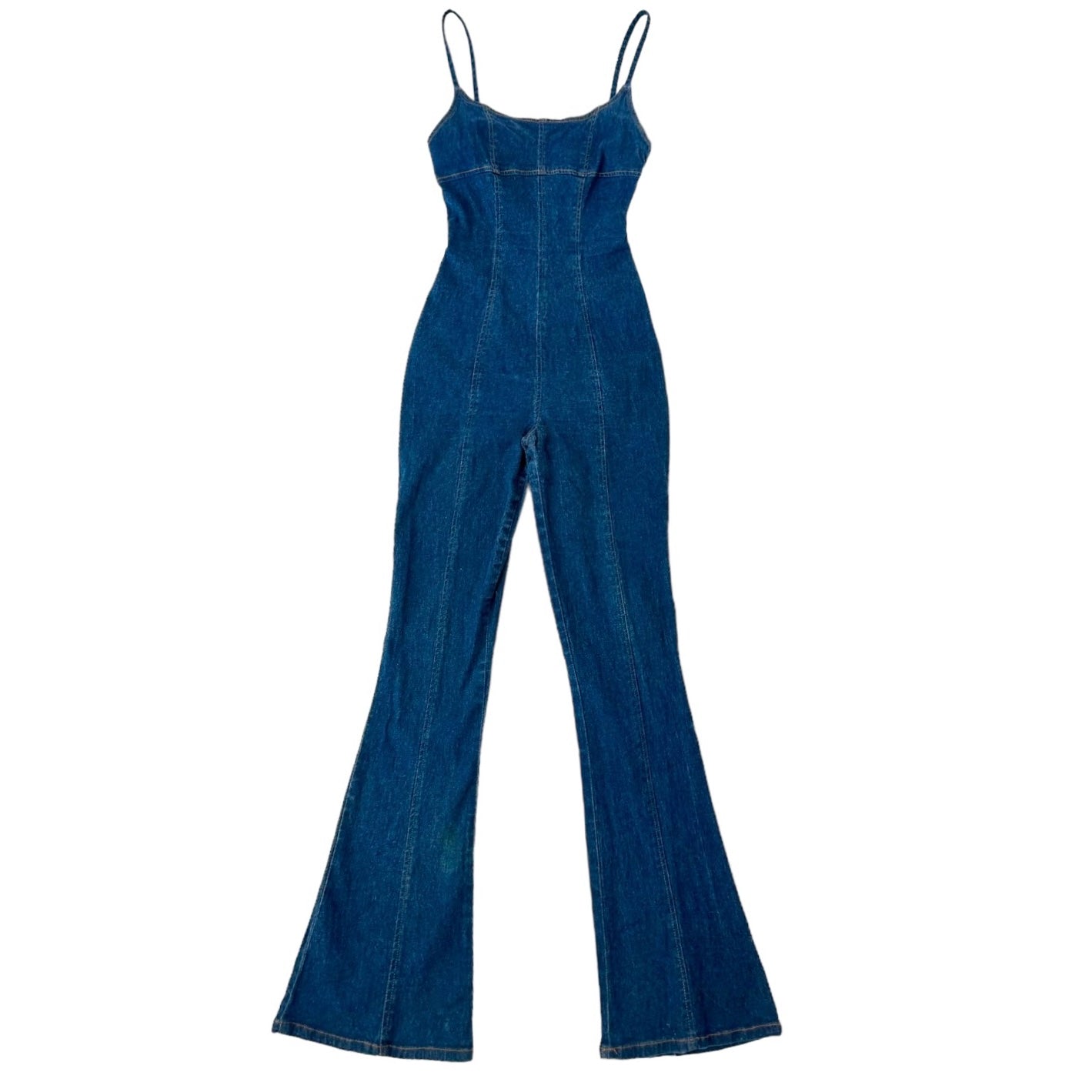 XOXO Denim Jumpsuit (XS) - Main Image