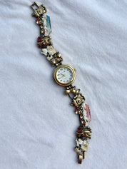 whimsical kitschy sliding puppy charms watch