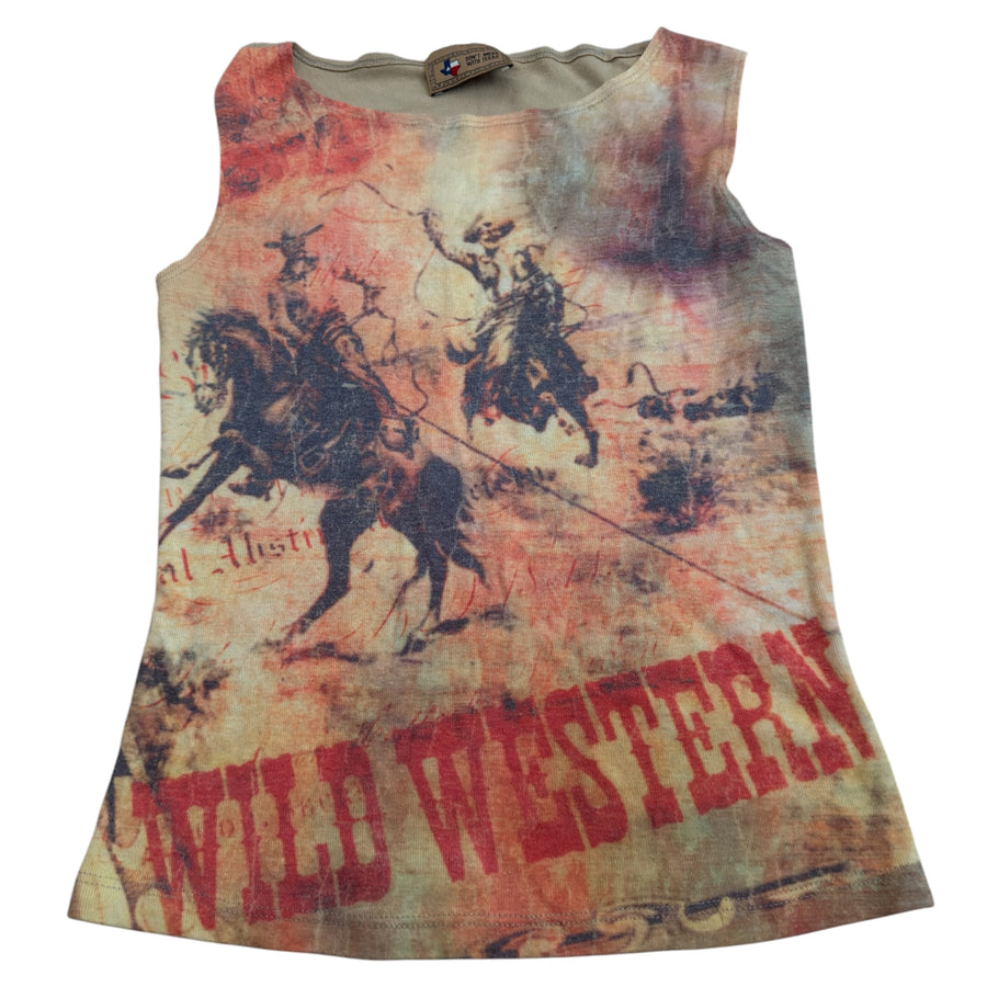 Don’t Mess With Texas Wild Western Tank (M)