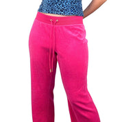 Y2K Juicy Couture Velour Track Pants (L)