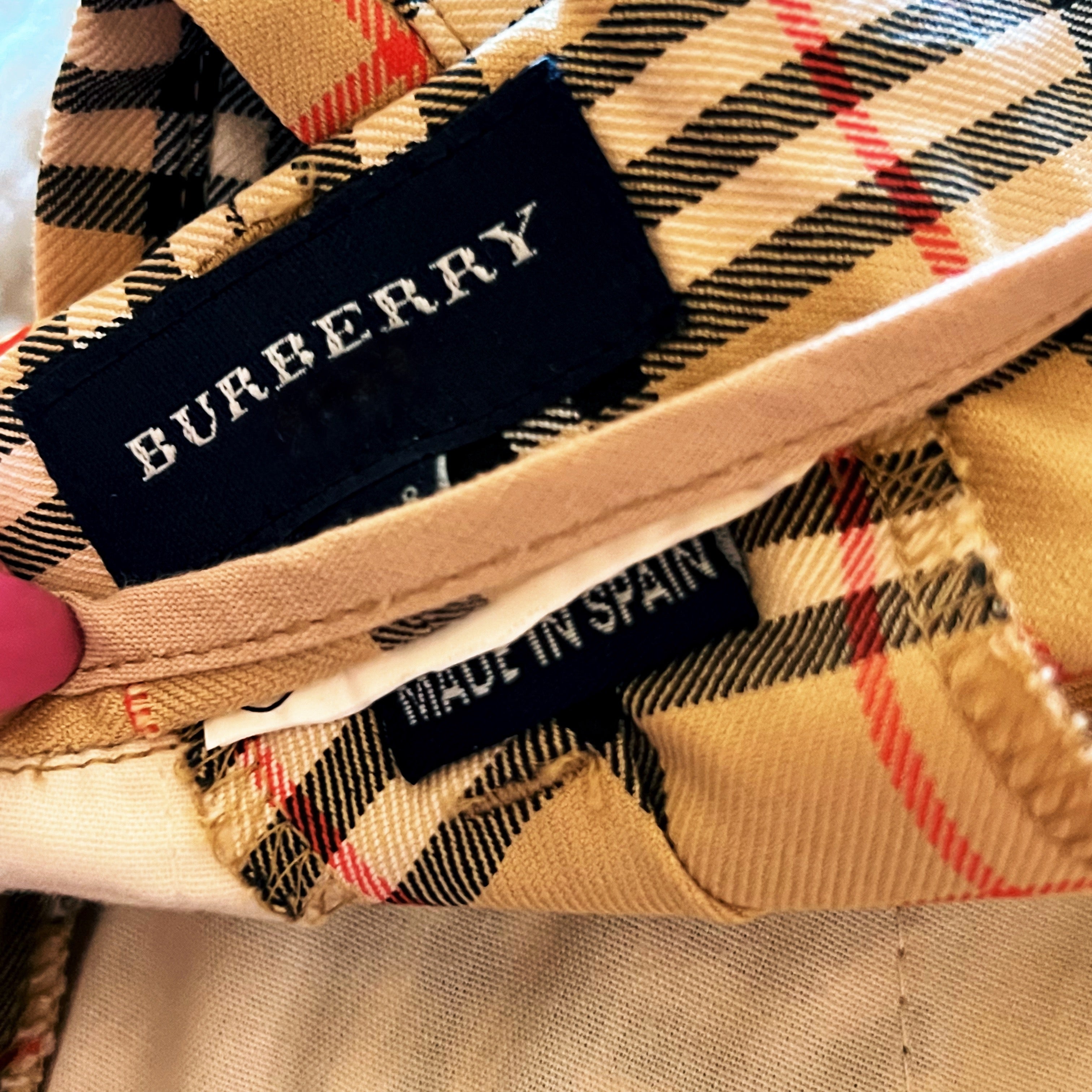 Burberry Nova Check Capri Pants (S)