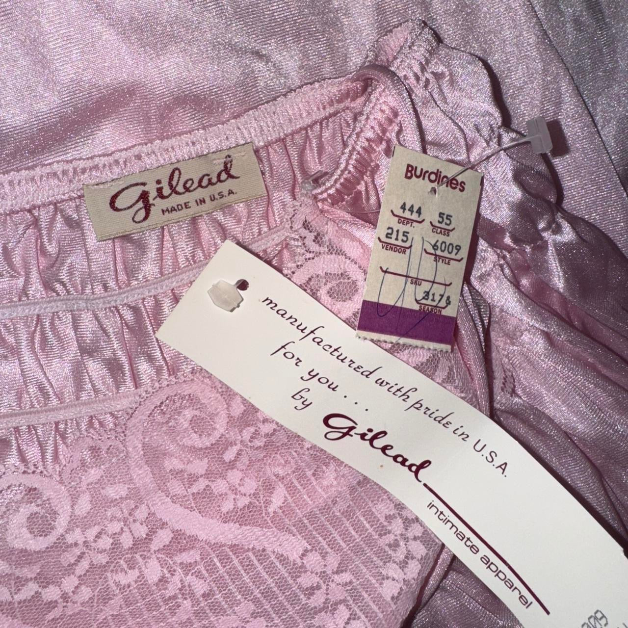 70s Pink Babydoll Nightgown (M)