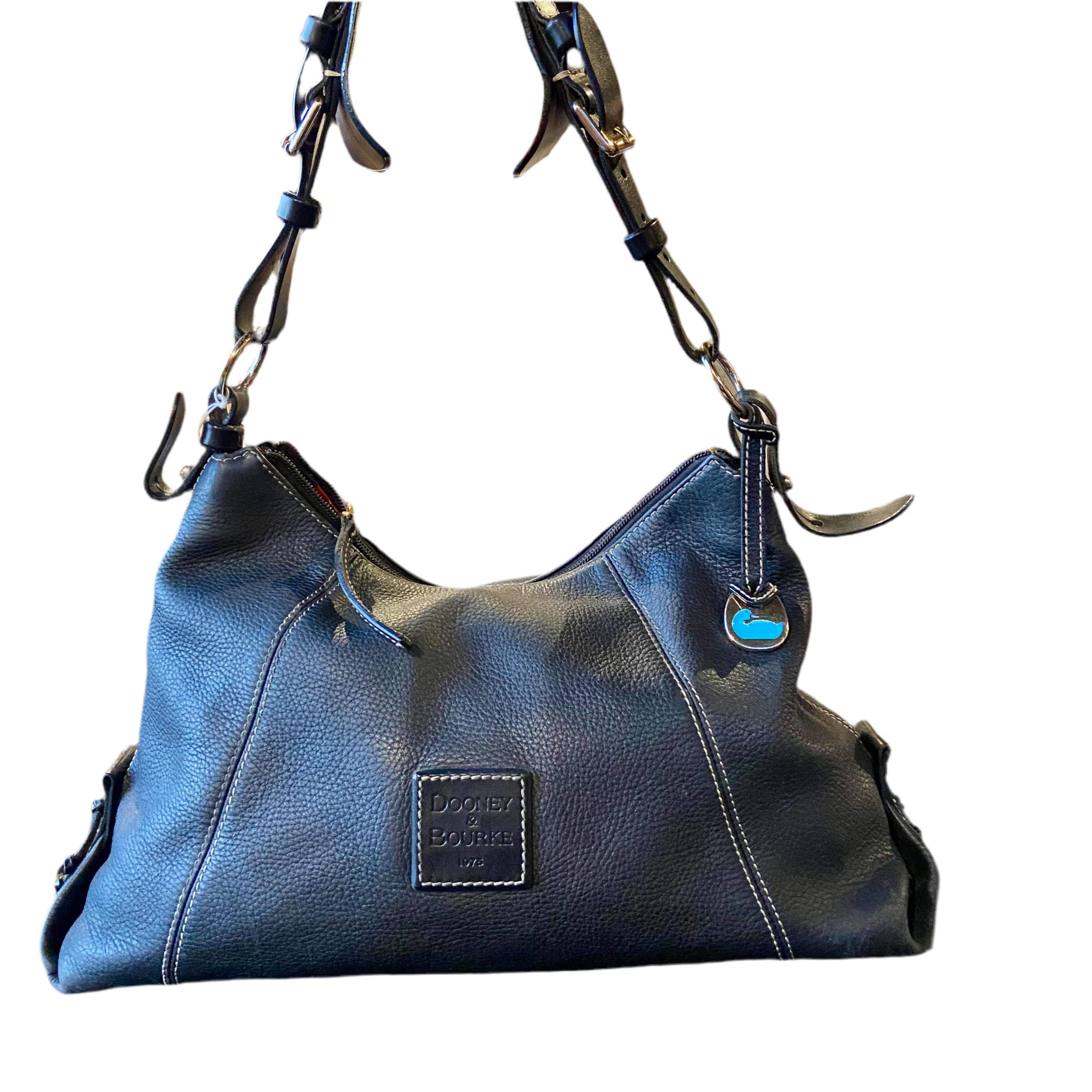 Vintage Black Leather Dooney & Bourke Purse – Holy Thrift