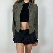 00’s Military Style Jacket (S/M)