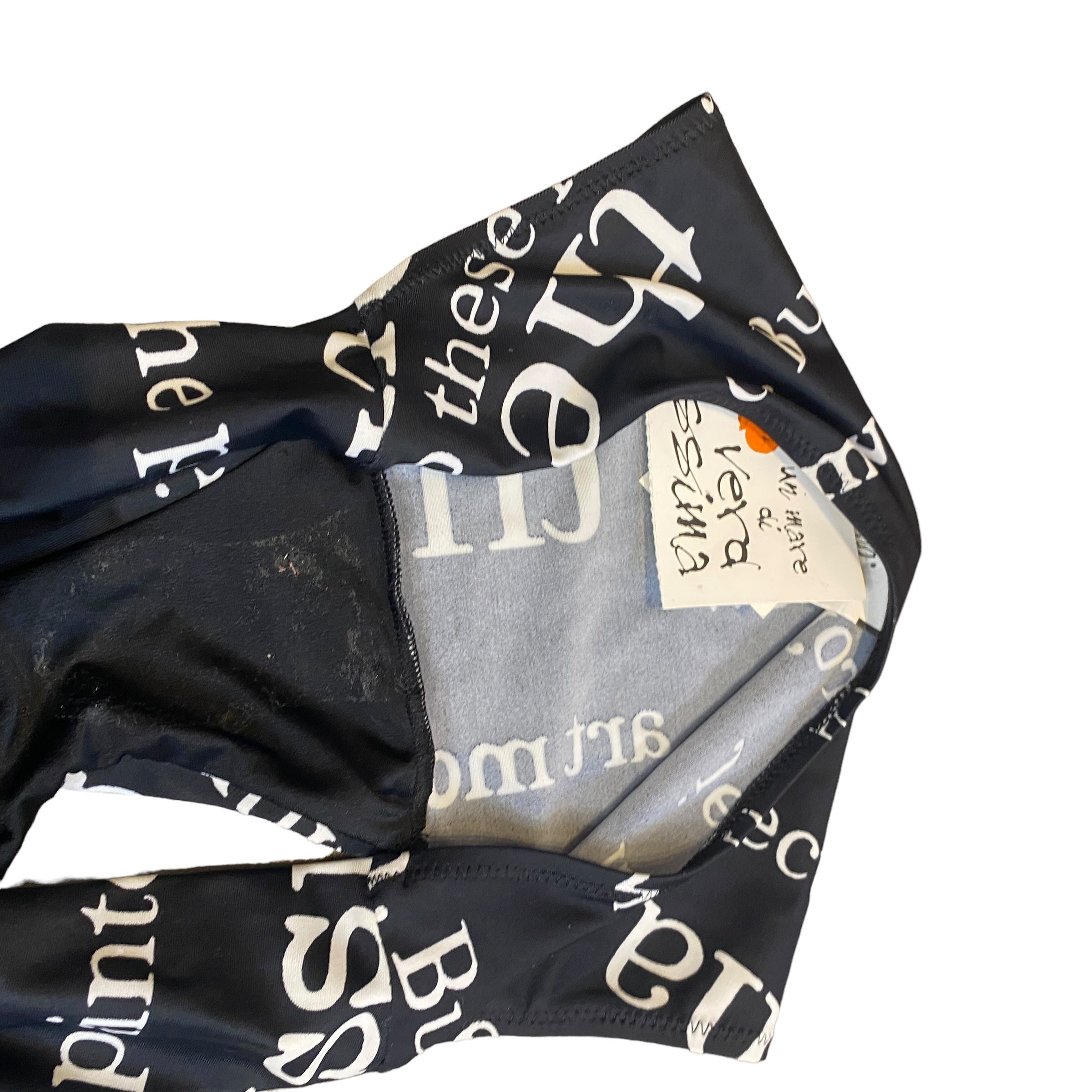 Deadstock Vintage Italian Monogram Bikini Set (S)