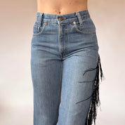Levi’s 80s Custom Fringe Jeans (XS)