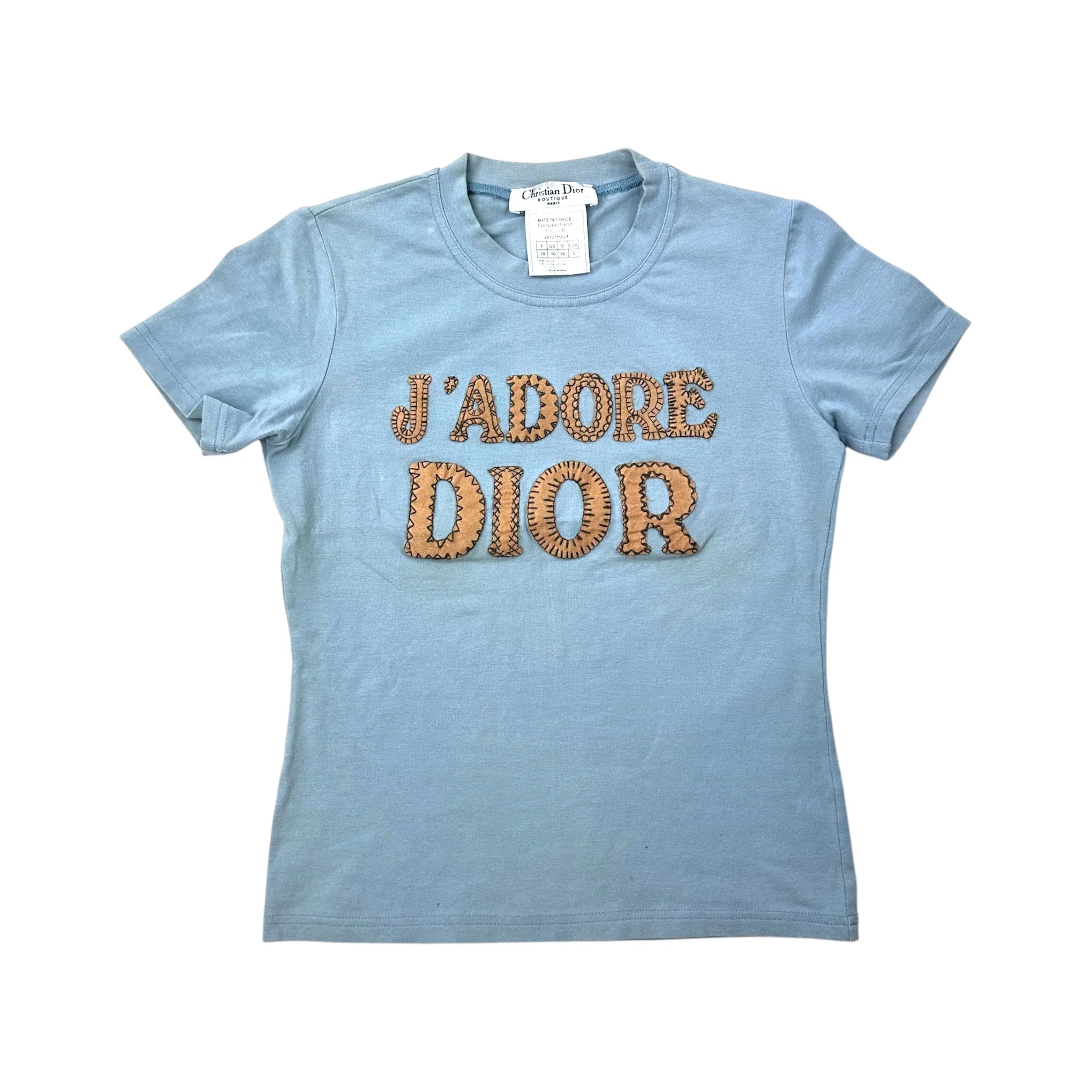 Christian Dior J'Adore F/W 2003 Top (XS/S) – Holy Thrift Christian Dior J'Adore F/W 2003 Top (XS/S) – Holy Thrift