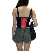 Y2K Nike Corset Cami Top (S)