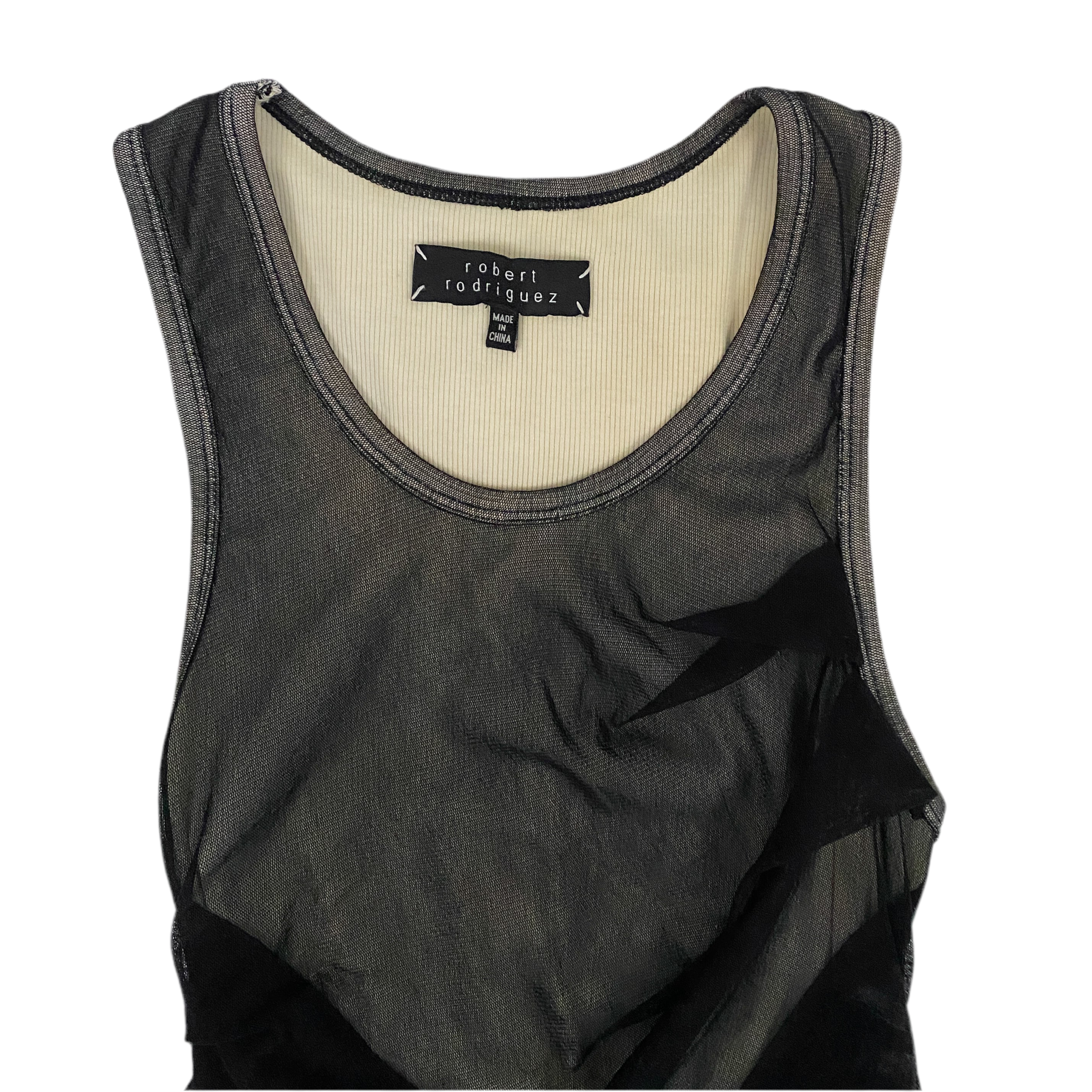 Robert Rodriguez Mesh Tank Top (XS)