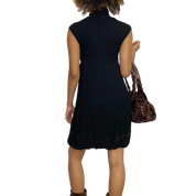 Vintage Cop Copine Pleated Dress (S)