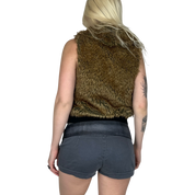 Faux Fur Vest (S)