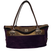 Vintage Diesel Suede Purple Bag