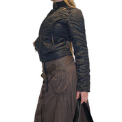 Miss Sixty Quilted Moto Jacket Coat (S)