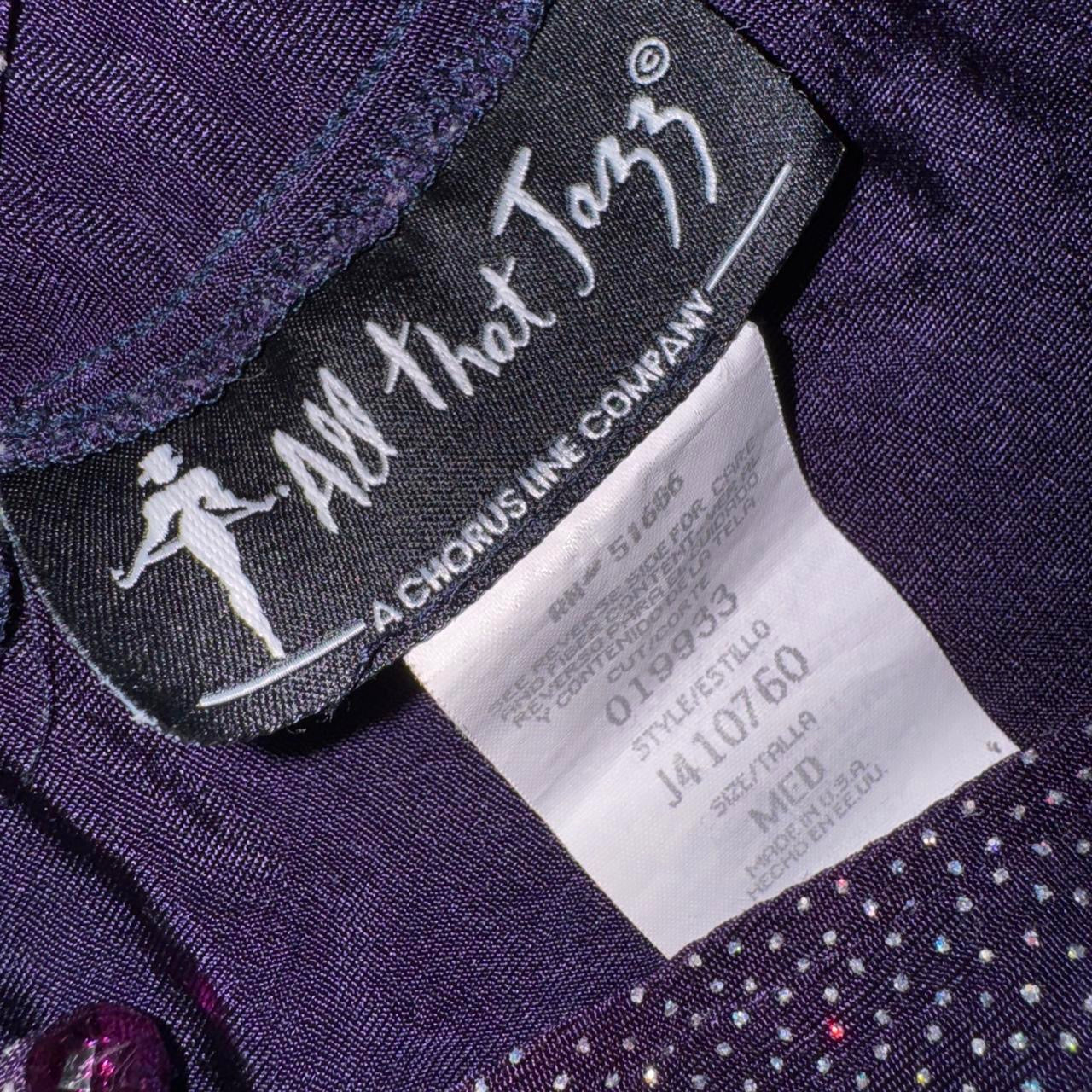 90s Eggplant Shimmer Mini Dress (M)