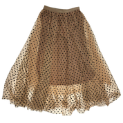 Polka Dot Tulle Maxi Skirt (XS/S)