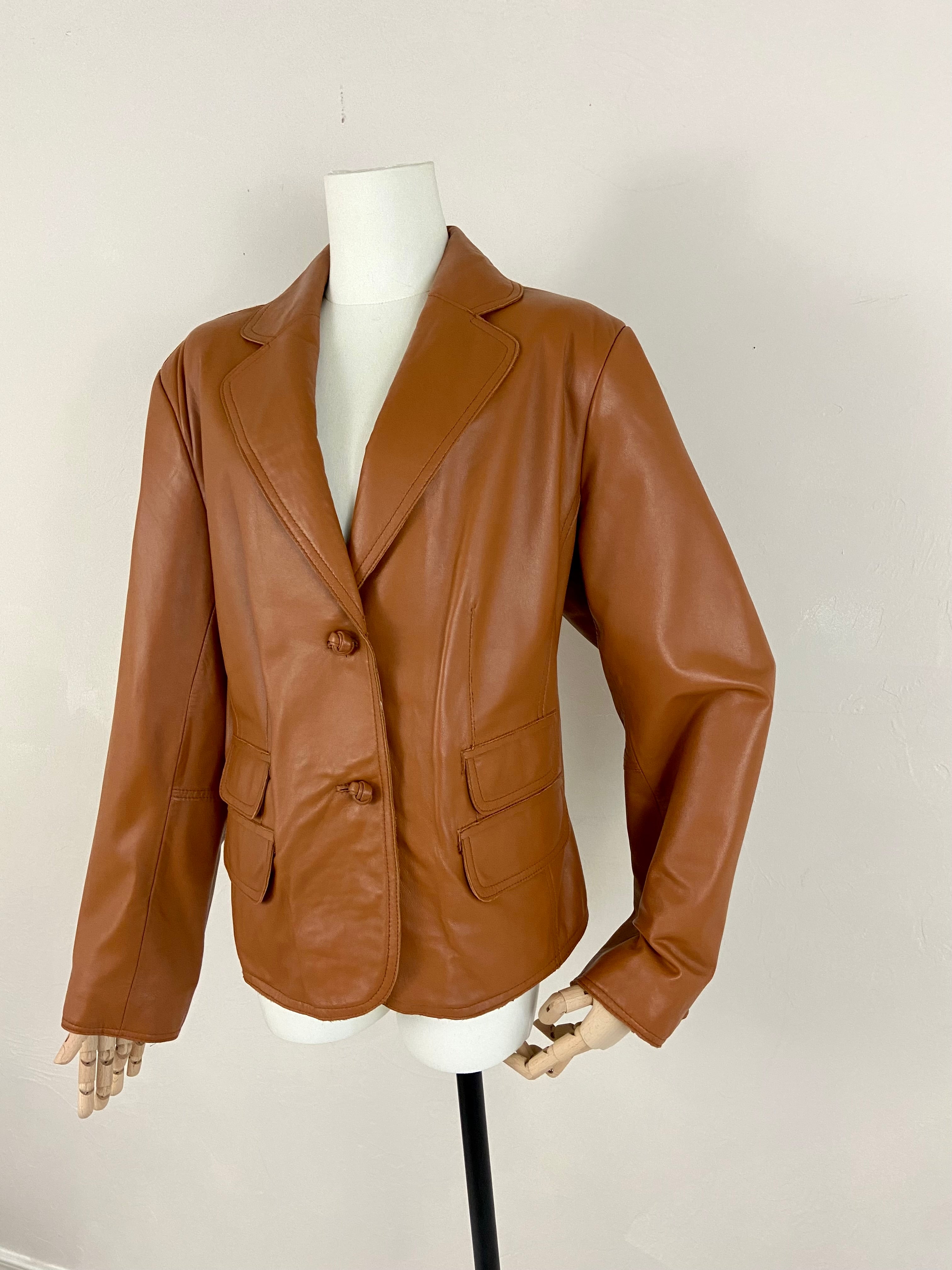 Pamela McCoy leather jacket