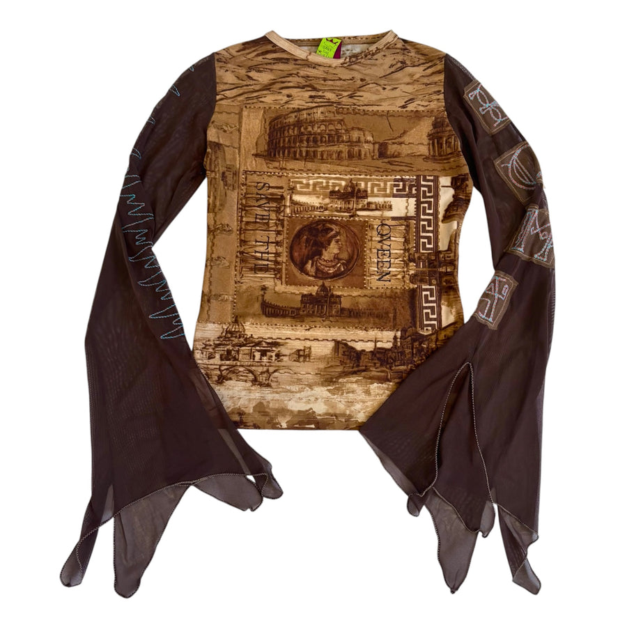 Save the Queen Roma Top (M/L)