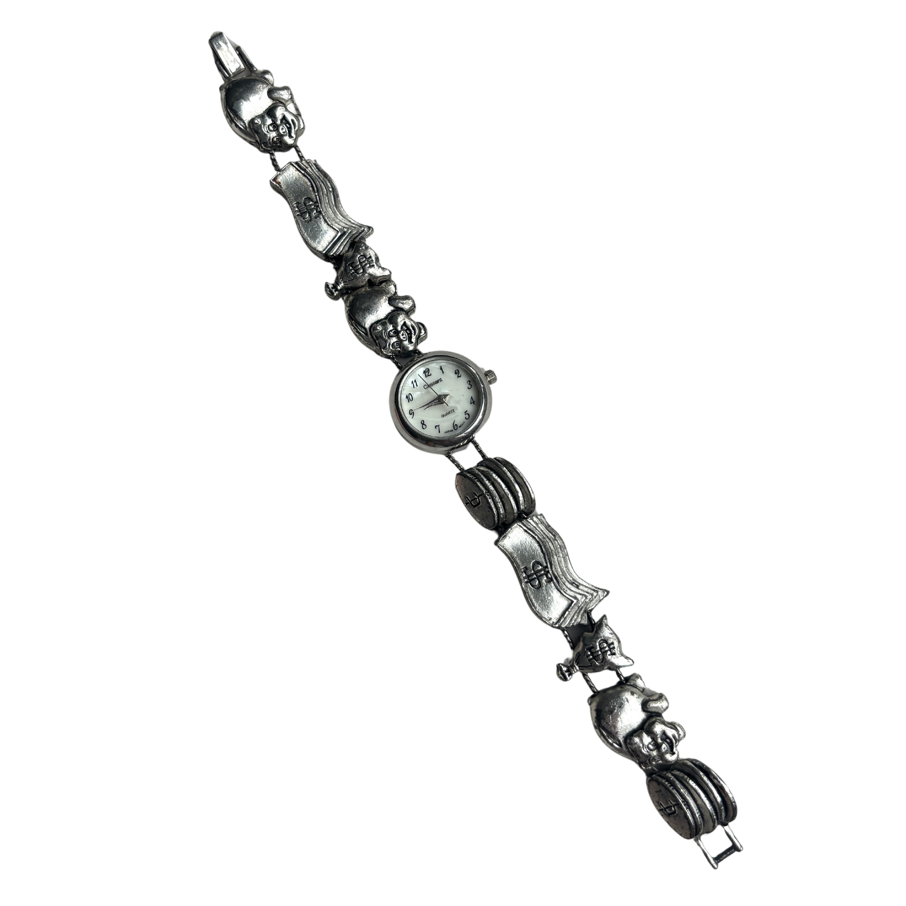 Money Hungry Sliding Charm Watch