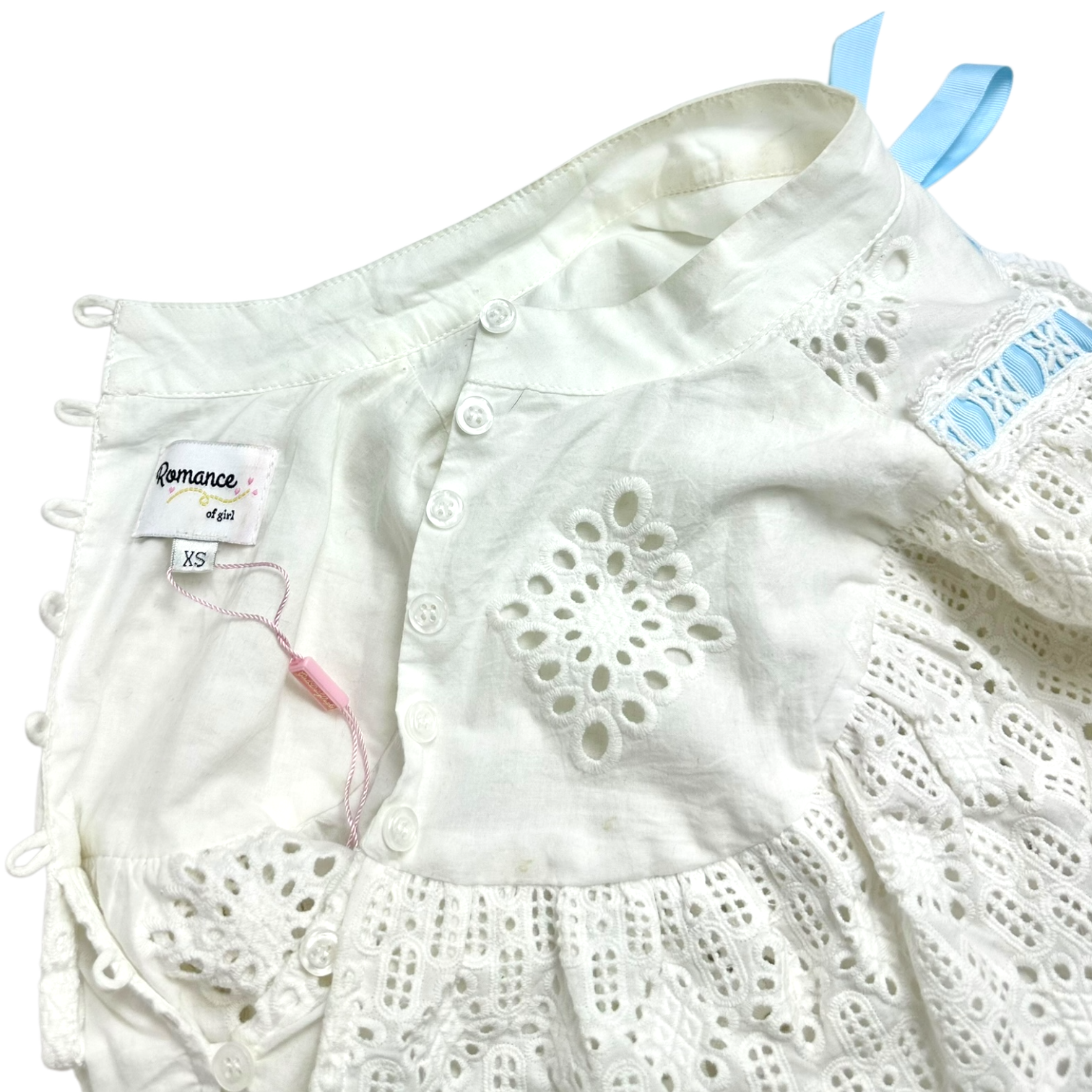 Angelic Doll Eyelet & Lace Set (XS/S)