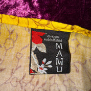 90s Sunset Striped Wrap Skirt (S)