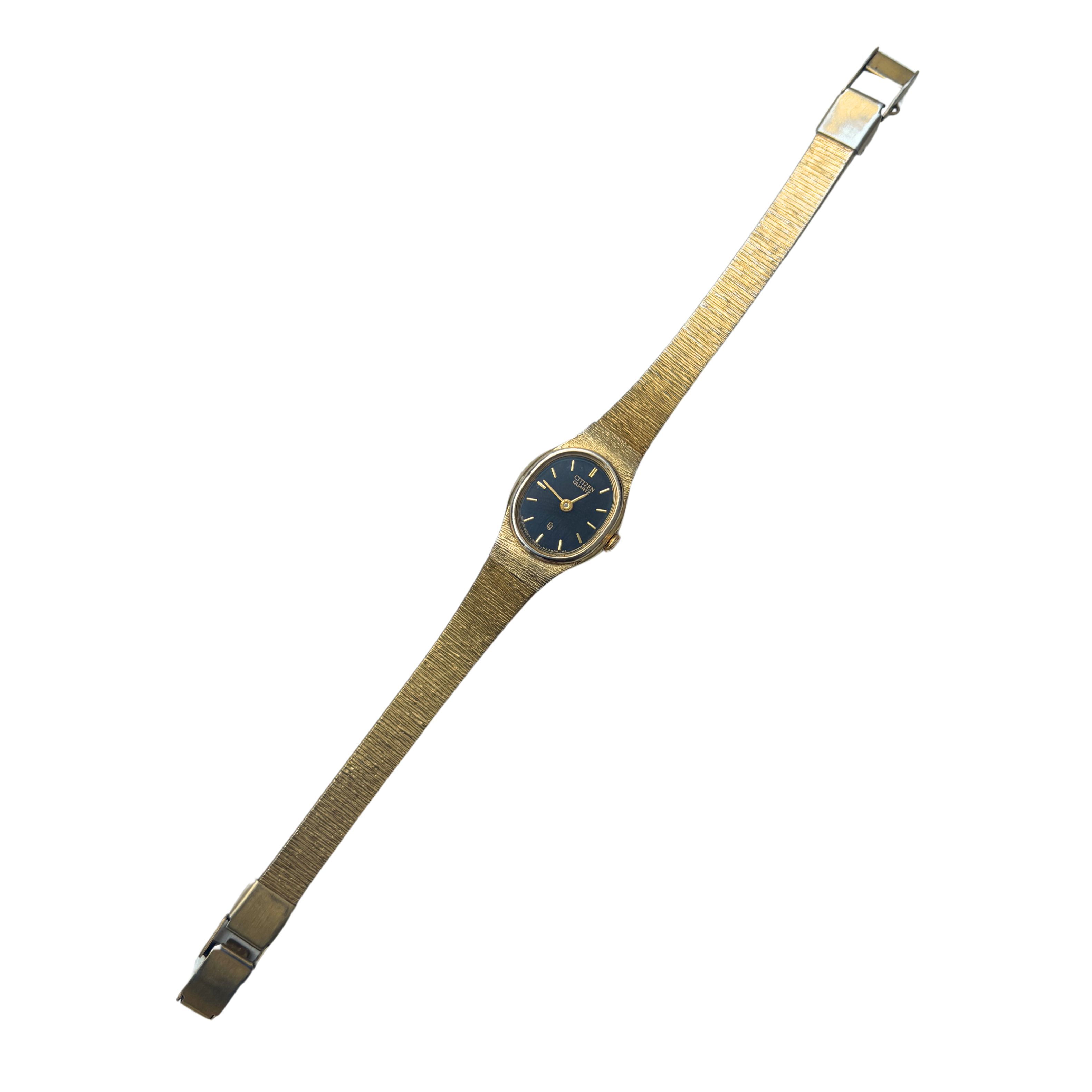 Dainty Textured Citizen Watch