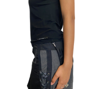 Vintage Cop Copine Black Top (M)